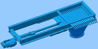 Затвор шиберный 3Ш-450х450-М